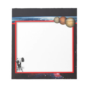 Bloc De Notas Notepad de astronomía