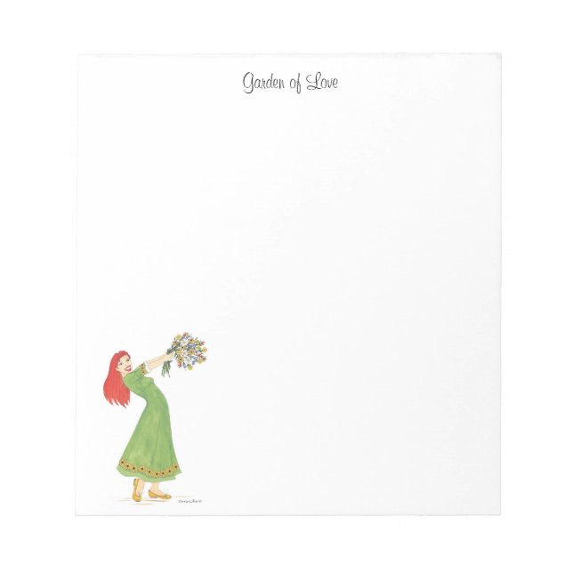 Bloc De Notas Notepad de Bouquet (Frente)