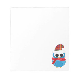 Bloc De Notas Notepad de búho de invierno