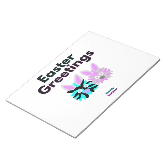 Bloc De Notas Notepad de Bunny Fuzzies (Lado Derecho)