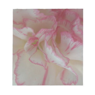 Bloc De Notas Notepad de canal blanco y rosa