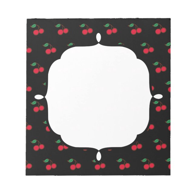 Bloc De Notas Notepad de cerezo retro (Frente)