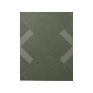 Bloc De Notas Notepad de Chevrons verdes modernos de Moss - Pers