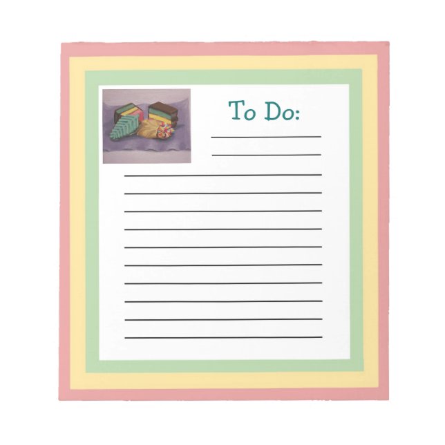 Bloc De Notas Notepad de cookies (Frente)
