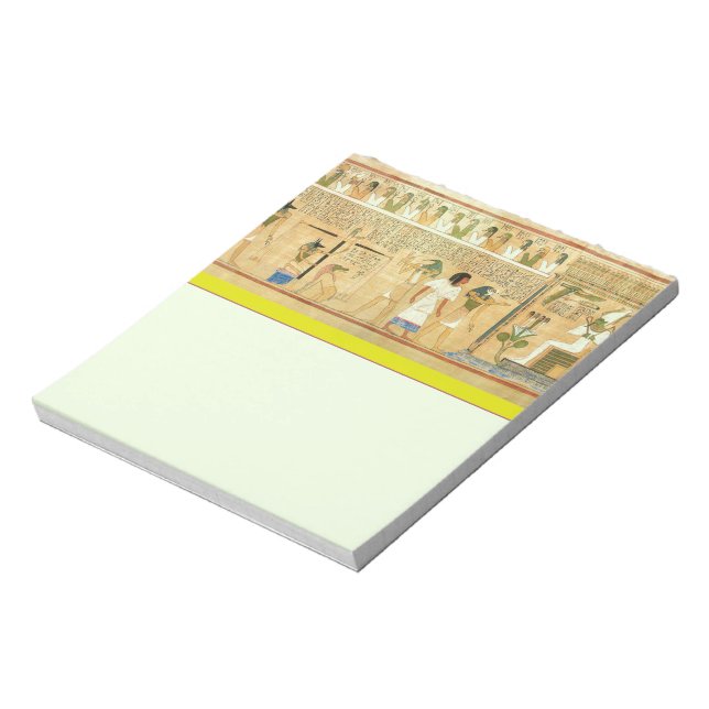 Bloc De Notas Notepad de Egipto-Hieroglyphs (Lado Izquierdo)