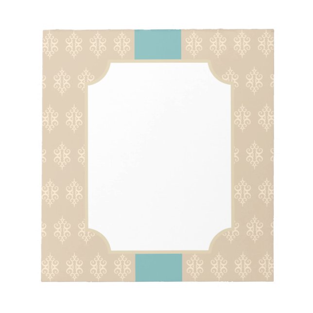 Bloc De Notas Notepad de encaje antiguo (Frente)