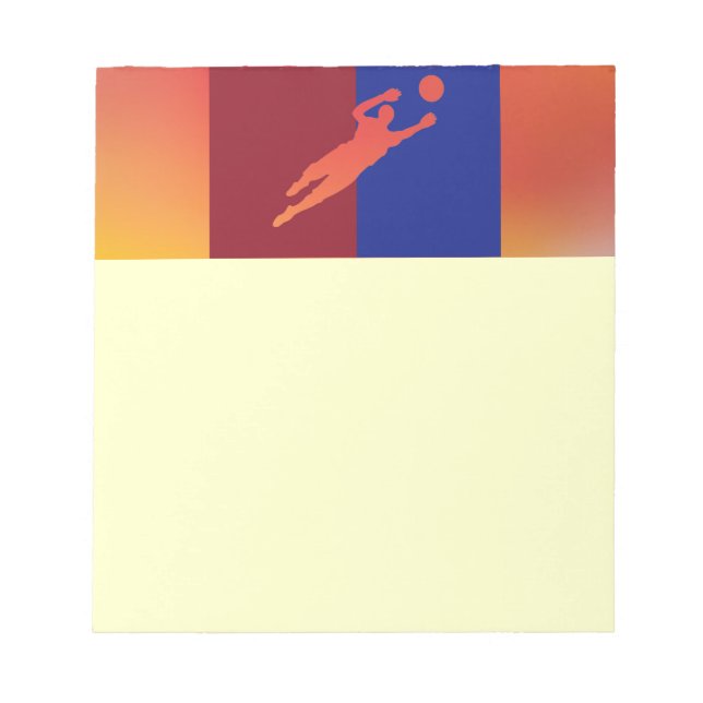 Bloc De Notas Notepad de fútbol (Frente)