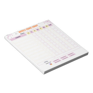 Bloc De Notas Notepad de gráfico de taloween para niños