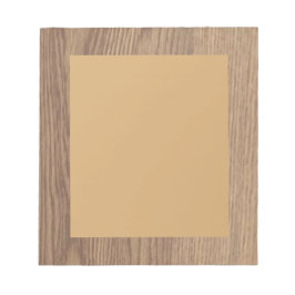 Bloc De Notas Notepad de grano de madera