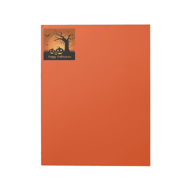Bloc De Notas Notepad de Halloween (Lado Izquierdo)