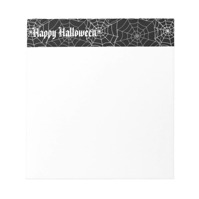 Bloc De Notas Notepad de Halloween (Frente)