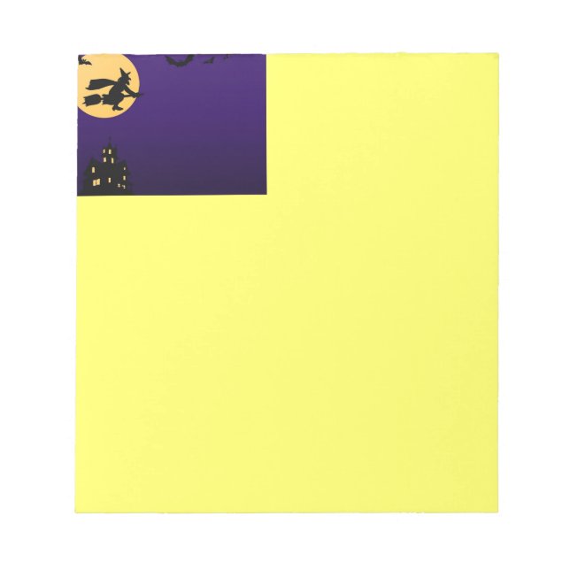 Bloc De Notas Notepad de Halloween (Frente)