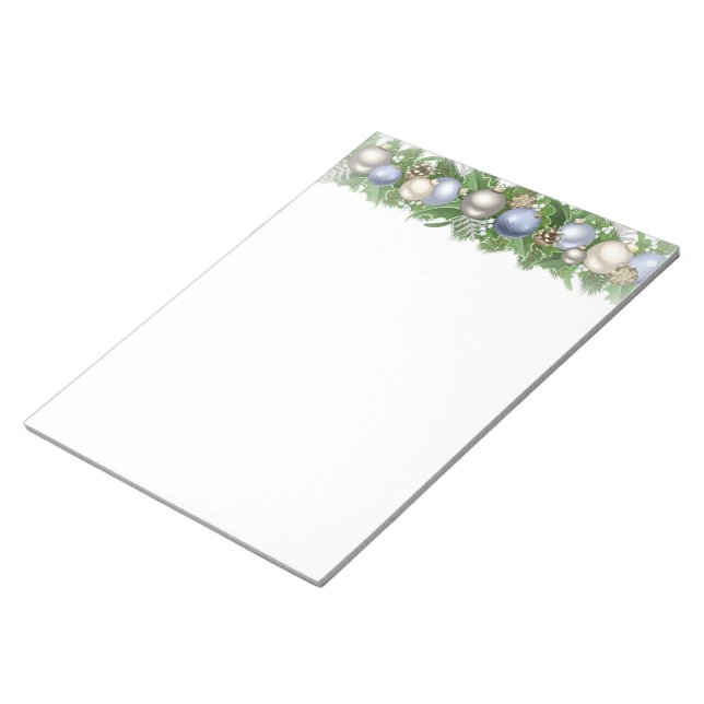 Bloc De Notas Notepad de Holiday Garland (Lado Derecho)