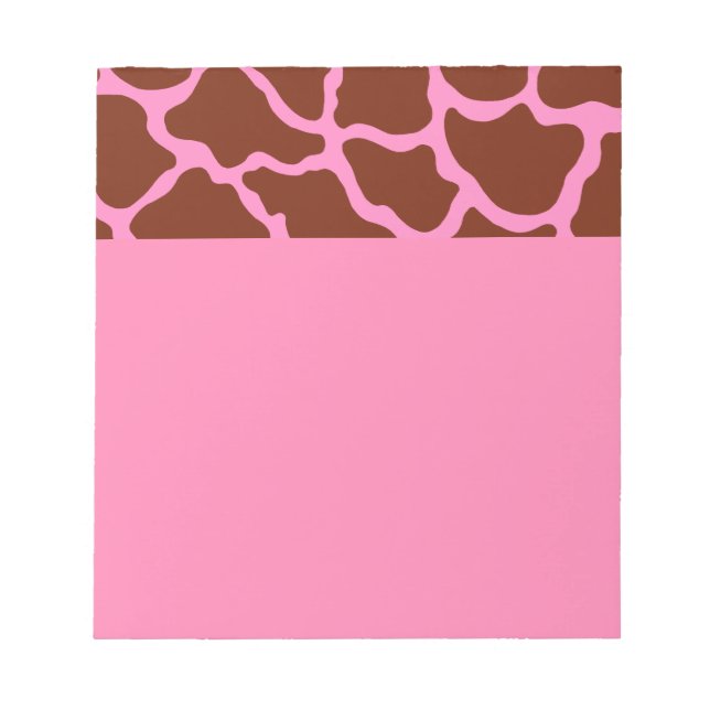 Bloc De Notas Notepad de impresión de animales (Frente)