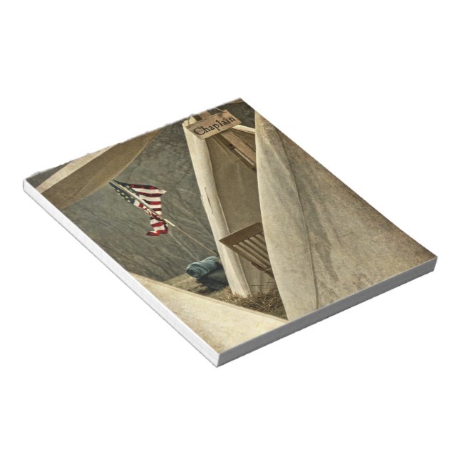 Bloc De Notas Notepad de la capilla del ejército (Lado Derecho)