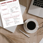 Bloc De Notas Notepad de la hoja de trabajo de enojo para el dol<br><div class="desc">Usa este bloc de notas desgarrador para garabatear todas las cosas que te están molestando mientras manejas la ira y la edad de un evento o eventos en la vida. Esta es una de mis herramientas que creé para mí después de lidiar con el dolor de perder a mi papá...</div>