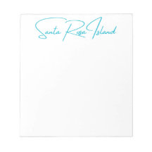 Notepad de la isla Santa Rosa