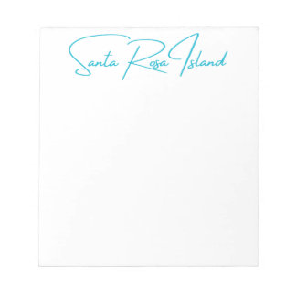 Bloc De Notas Notepad de la isla Santa Rosa