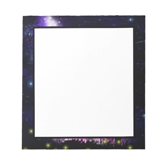 Bloc De Notas Notepad de la Vía Láctea (Frente)