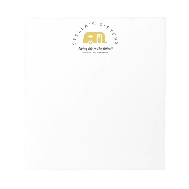 Bloc De Notas Notepad de las hermanas Stella (Frente)