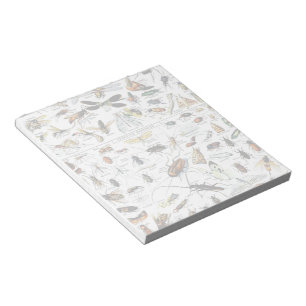 Bloc De Notas Notepad de los insectos de Adolphe Millot