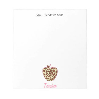 Bloc De Notas Notepad de maestro de Apple para Giraffe