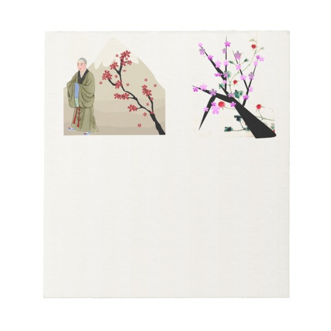 Bloc De Notas Notepad de monje budista (Frente)