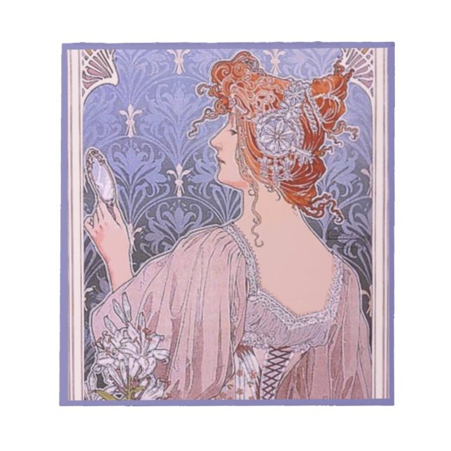 Bloc De Notas Notepad de mujer perdida (Frente)