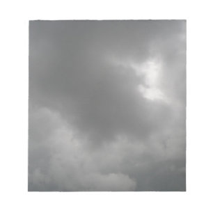 Bloc De Notas Notepad de nubes de tormenta
