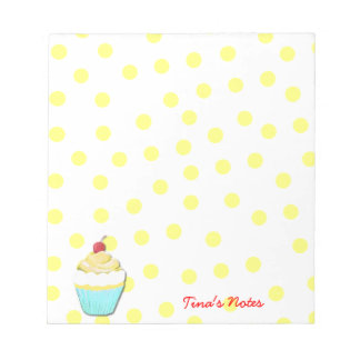 Bloc De Notas Notepad de pastel amarillo