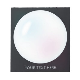 Bloc De Notas Notepad de Perla Blanca
