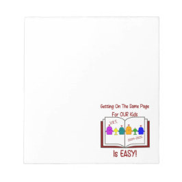 Bloc De Notas Notepad de personal de UES