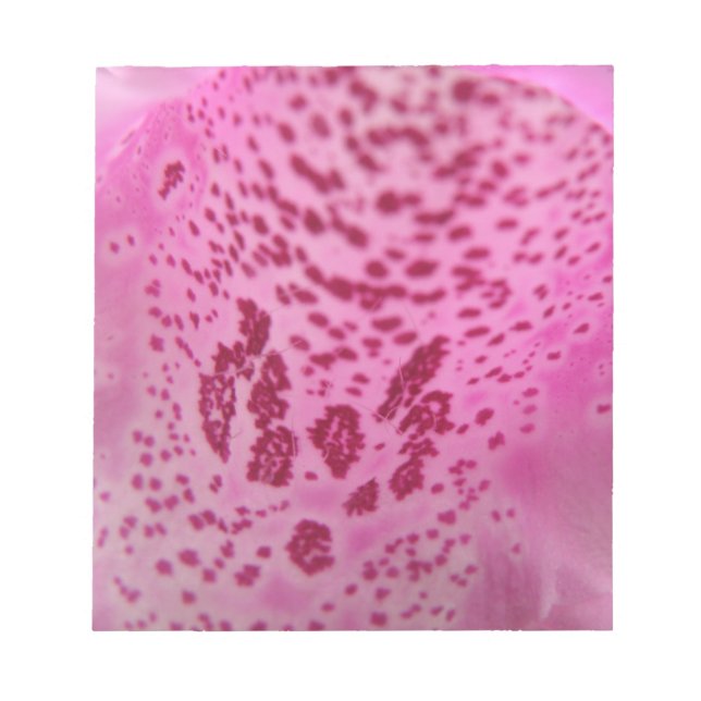 Bloc De Notas Notepad de Petal Foxglove Pink (Frente)