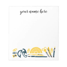 Bloc De Notas Notepad de profesor personalizado