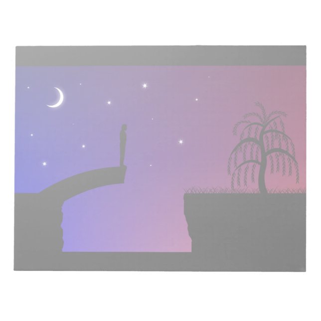 Bloc De Notas Notepad de puente roto (Frente)