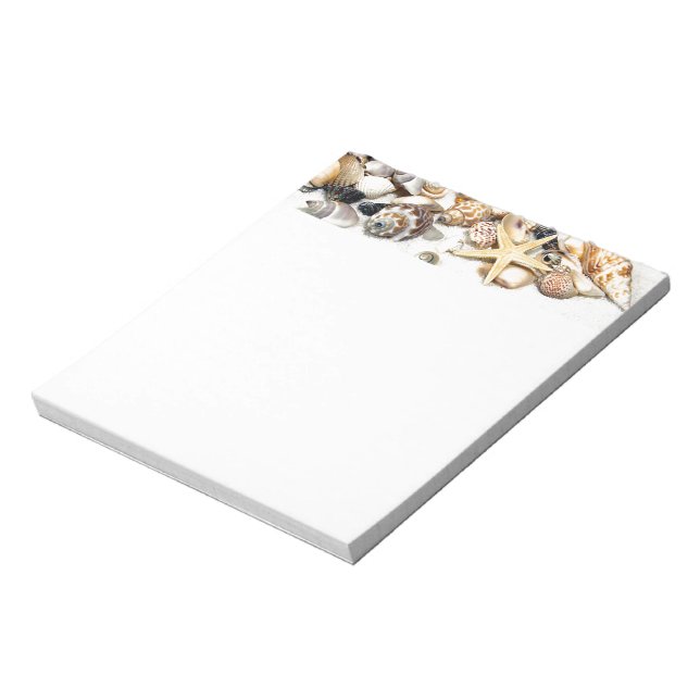 Bloc De Notas Notepad de Seashells (Lado Izquierdo)