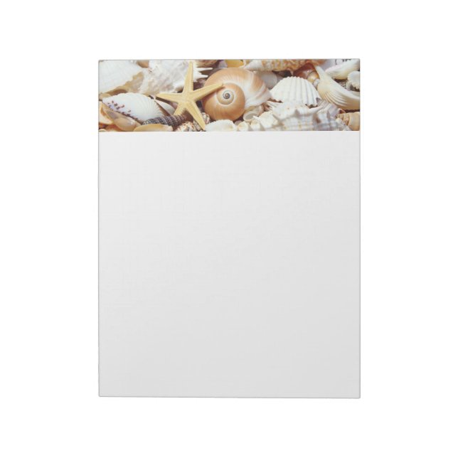 Bloc De Notas Notepad de Seashells (Lado Izquierdo)