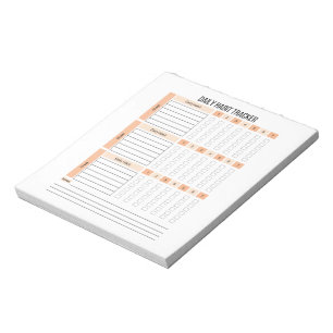 Bloc De Notas Notepad de seguimiento diario de hábitos