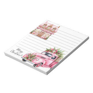 Bloc De Notas Notepad de tarjetas de felicitación para navidades