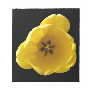 Bloc De Notas Notepad de tulipano amarillo