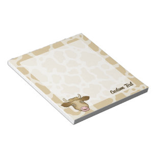 Bloc De Notas Notepad de vaca sorprendido