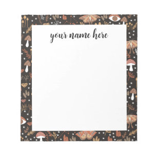 Bloc De Notas Notepad de Woodland personalizado