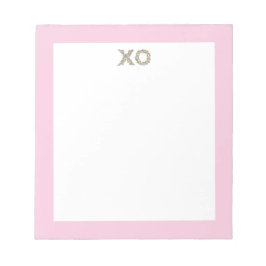 Bloc De Notas Notepad de XO floral