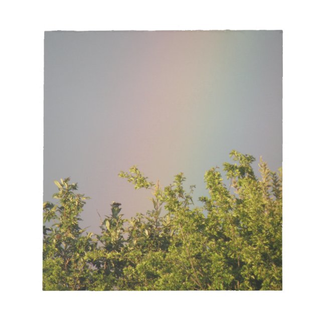 Bloc De Notas Notepad del cielo arcoiris (Frente)
