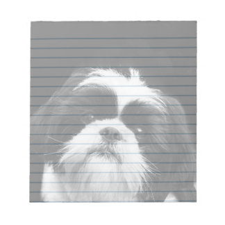 Bloc De Notas Notepad del perro Shih Tzu