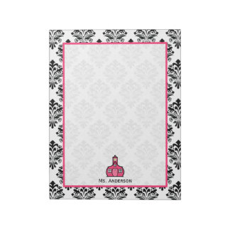 Bloc De Notas Notepad del profesor Damask