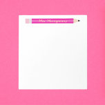Bloc De Notas Notepad del profesor de lápiz personalizado, Perso<br><div class="desc">¡Añade el nombre de tu profesor a este adorable bloc de notas para un regalo realmente personalizado! ¡Lápiz disponible en otros colores en nuestra tienda!</div>