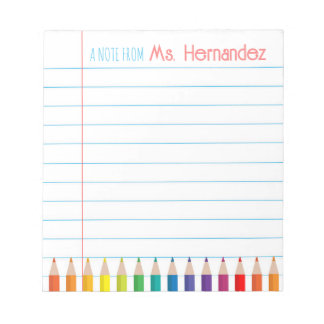 Bloc De Notas Notepad del profesor de pintura de la Personalizad