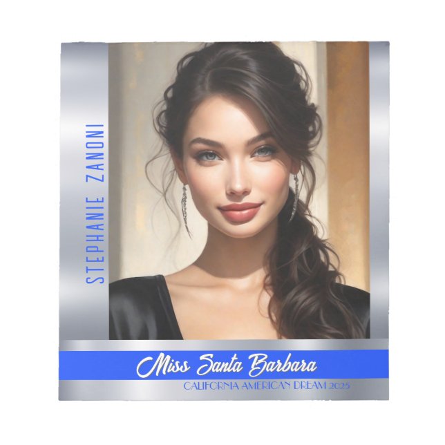 Bloc De Notas Notepad del titular del título del concurso Royal  (Frente)