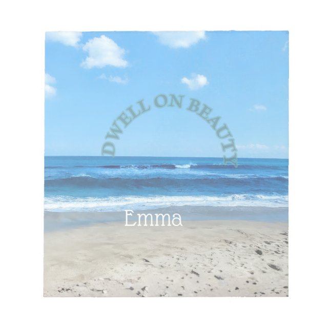 Bloc De Notas Notepad Earth day dwell on beauty (Frente)